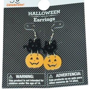 Halloween Festive Earrings 🐈‍⬛🎃